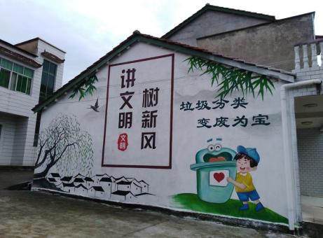 秭归墙绘是现在流行的墙体广告