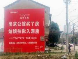 秭归墙体广告在乡镇、农村市场的媒体优势