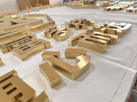 秭归拉丝不锈钢字的特点。